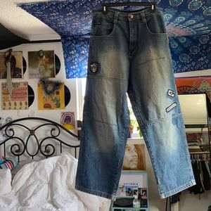 y2k styled jeans